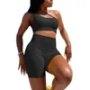 Женские спортивные костюмы Bambooboy Women Fashion Solid Color Top и шорты Bodycon Teall Tym Gym Running Sports йога костюм с двумя частями ZL1601