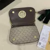 Runde ineinandergreifende G-Chian-Tasche Blondie Ophidia Schulterhandtasche Designer Damen Umhängetaschen Lady Sacoche Luxus-Tragetasche 699268 Gold zhouzhoubao123