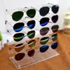 Óculos de sol Quadros KF-Sunglasses Rack Glasses Solder Dois linhas 10 pares Óculos Óculos Benzeno Eyewear Stand Jeia