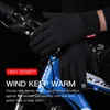 Gants De Vélo Hommes Femmes Hiver Gants De Vélo Doigt Complet Vélo Chaud Polaire Gant Froid Étanche En Plein Air Ski Moto Équitation Vélo Gants T221019