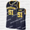 Maglie da basket Michigan Wolverines 2021 Maglia da basket NCAA Hunter Dickinson Mike Smith Franz Wagner ISAIAH LIVERS Eli Brooks Chaundee Brown Austin