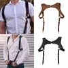 Men's Polos European And American Style Men's Suspenders Belts Fashion Gentle Sportsman Leather Straps Adult Strap Apparel Accessories