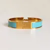 2022 designer design Bangle stainless steel gold buckle bracelet fashion jewelry men and women bracelets