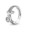 925 Silver designer Wedding Ring Women Jewelry fit Pandora Style Fashion Couple Ring with box