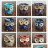 Tuindecoraties Mooie SUBTENT PLANT POT CERAMISCHE OWL Vormen Cactus Flowerpot Handgemaakte bloemplanter voor tuin Home Desktop Deco Dh80X