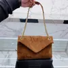 kapitone uzay çantası Tasarımcı zincir çanta Lüks tek omuzlu crossbody çanta aşındırıcı deri metal çanta