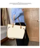 Designerka torba na torebkę torebki brązowe kwiaty torba na ramię Crossbody torebka moda skóra duża pojemność klasyczne torebki z listami