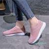 Women Knit Sock Shoe Designer Sneakers Flat Platform Lightweight Trainers High Top Quality Mesh Comfortable Casual Shoes 7 Colors