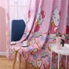 Curtain 10 Styles Girls Blackout Window Curtains For Living Room Bedroom Custom Made Decoration