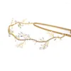 Headpieces O815 Princess Korean Gold Crystal Stylish Wedding Hairband Women Pannband Brudkosmetiskt mode