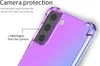 Für Samsung S23 Soft Cases Rinbow Clear Gradient Transparent TPU Protective Back Cover Galaxy S22 Plus 5G S21 S30 Ultra S20 FE S10 S9 S8 Plus