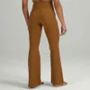 Miękkie rozszerzone legginsy spodni jogi o wysokiej pasie Pełna długość panie spodnie swobodne spodnie dla kobiet