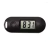 Relógios de bolso l5yc portátil relógio eletrônico digital silencioso para estudante Exame Biblioteca Mini Watch Backlight Green LCD Display