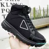 Scarpe Casual Sneakers Scarpe Fancywork Re-Nylon Design Nylon riciclato Pelle lucida University Black Classic White333