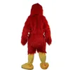 Professional Red Eagle Mascot Costume Cartoon Adult Festival Outfit Dress Hallowen Party