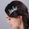 Copricapo 6 colori moda strass di cristallo pettine per capelli da sposa accessori per copricapo da sposa per copricapo da donna gioielli per tiara da festa per ragazze