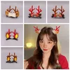 Children's Christmas Decorative Hairpin Girl's Lovely Deer Horn Hairpin Gift Party Headwear LK326