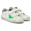 2024 New Kids Sapatos Infantis de Golden Infantil Crianças Super Estrela Tênis Senhoria Classic White Do Dirty Dirty Criança Infantil Designer Tamanho do treinador