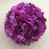 Party Decoration 11 Inch Artificial Hydrangea Flower Ball Pincushion Wedding Kissing Supermarket Deoration Hangings FB009