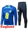 2022 2023 Inglaterra Chándal para adultos Jersey de fútbol Entrenamiento Kane Sterling Rashford Sancho Grealish 22 23 Hombres Niños Nacional Fútbol Chándales Kit Survetement