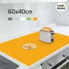 Placemat de silicone grande 1 mm de mesa de mesa de cozinha Baking Doughting Pastry Banchartop Dining Dishing 60x40 Pad resistente ao calor 220627