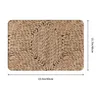 Carpets Mediterranean Rattan Doormat Rug Carpet Mat Footpad Polyester Non-slip Cushion Floor Entrance Bedroom Balcony Foot Pad