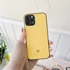 IPhone 14 Pro Max Kılıfları için Tasarımcı Phonecase Lüks Sarı Pembe Kırmızı Deri Darbeye Dayanıklı Kapak Kabuk 6 Renkler Kılıf 13P 12 11 XR XS 8 7