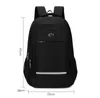 50pcs Backpack Men Oxford Plain Large Capacity Waterproof Business Travel Laptop Bag