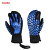 Gants de ski Boodun 3 doigts imperméable coupe-vent motoneige Snowboard neige Sport Handwear polaire thermique ing L221017