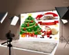 Party Decoration Milsleep Merry Chirstmas Santa Claus Xmas Tree Background Jingling Bell Festival Backdrop Po Decorations