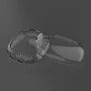 エアポッド用マックスヘッドフォンクッションアクセサリーソリッドシリコン高カスタム防水性プラスチックヘッドフォン旅行ケース
