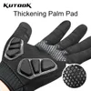 Cycling Gloves KUTOOK MTB Sports Mountain Bike Full Finger Outdoor Fishing Hiking Touch Screen Gym T221019