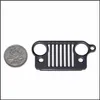 Other Interior Accessories High Quality Keychain Keyring Stainless Steel Grill Key Chain For Jeep Ring Cj Jk Tj Yj Xj New Drop Delive Dhh05