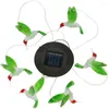 Strings Butterfly LED Solar Light Romantic Windbell Wind Chime String Lamp Christmas Decoration For Home Garden Patio Yard Decor