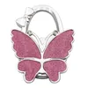 Hook Butterfly Handbag Hanger Glossy Matte Butterfly Foldable Table for Bag Purse RRE15216