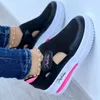 scarpa da tennis da donna di lusso Sneakers Piattaforma Traspirante Design sportivo Scarpe vulcanizzate Tennis Calzature femminili Zapatillas Mujer