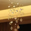 Curtain Metal Ball Crystal Bead Silver Champagne Gold Creative Space Decoration Luxury Wedding Party Decor 5m/lot