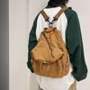 Backpack Mutifuncation Canvas Backbags Women Casual Bag 2022 Hand Tote College Shoulder Bags