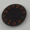 Watch Repair Kits 3 Pieces 28.5mm Sterile Dial Plate Face Wth Date Window Fit For MIYOTA Movement