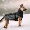 Winter-Haustierjacke, warm, großer Hundemantel, reflektierende Kleidung, verstellbar, Haustier-Outfit, Kleidung für mittelgroße und große Hunde, Deutscher Schäferhund 211027