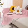 Blanket Knitted Sofa Blanket Throw Bedding Blanket Plane with Tassel Towel Large Sofa Cover for Travel Carpet R230615