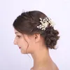 Headpieces Vintage Silver Gold Hair Pins Pearls Jewelry Wedding Bridal Party Important Occasion Headwear For Women