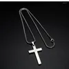 Pendant Necklaces Vintage Cross Pendants For Women Gold Jewelry Accessories Men Black Silver Color Necklace Religion
