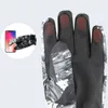 Ski Gloves New Men's Fleece Snowboard Snowmobile Motorcycle Riding Winter Windproof Waterproof Unisex Can Touch Screen L221017