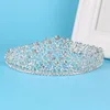 Headpieces Bruidslegering Diamantkroon grote strass trouwjurk accessoires sieraden haar