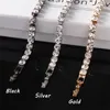 Choker Women Wedding Pendant Bling Luxury Dazzling CZ Diamonds Elegant Zircon Necklace Cuban Chain Crystal