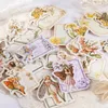 GREST Irrino 1Sheet Vintage Fasty Fairy Multilayer Paper Sticker