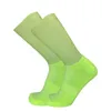 Sportsocken Neue hochwertige Nicht-Schlupf-Silikon-Radfahrrad-Rennsport-Fachmann-Team Aero Outdoor Running Sport T221019