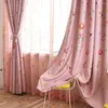 Curtain 10 Styles Girls Blackout Window Curtains For Living Room Bedroom Custom Made Decoration