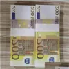 Andere festliche Partyversorgungslieferungen Film Nachtclub Realistisches gefälschtes Kopie Geld Die meisten 200euros Bank Bank für 21 Play Paper Prop Collection b dhnly